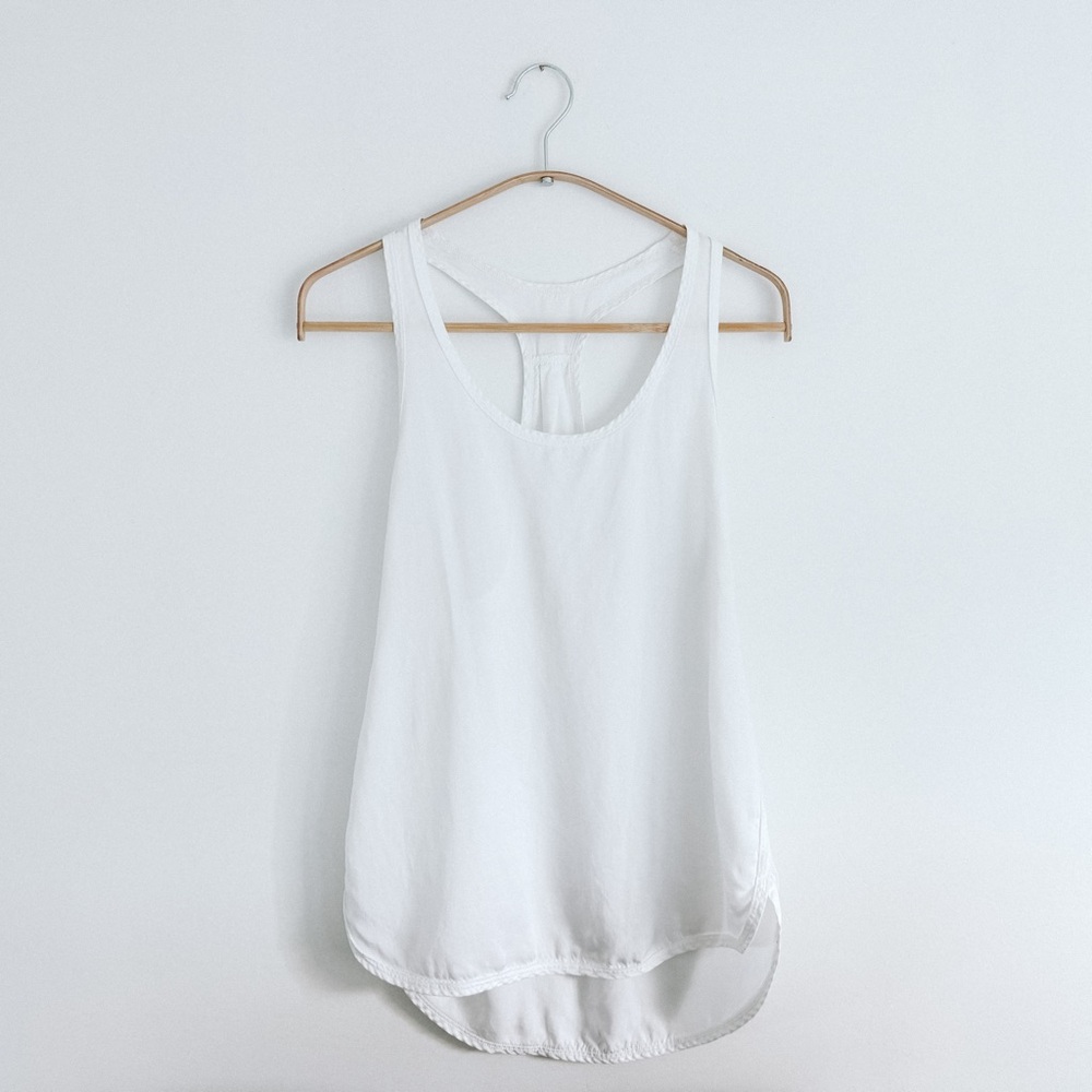 Lululemon Principle Tank White Tencel - Size
